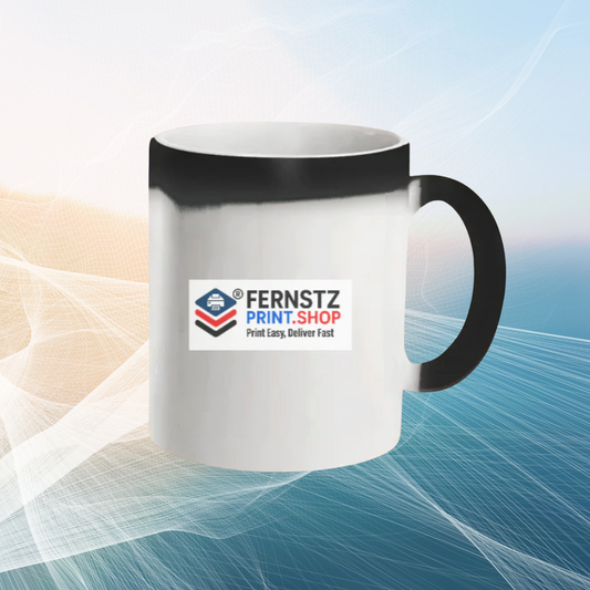 πͺ Magic Coffee Mug β Heat Reveal Color Changing Cup