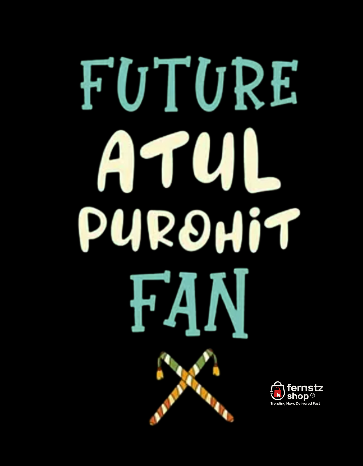 ATUL FAN Kids Half Sleeve Round Neck T-shirt