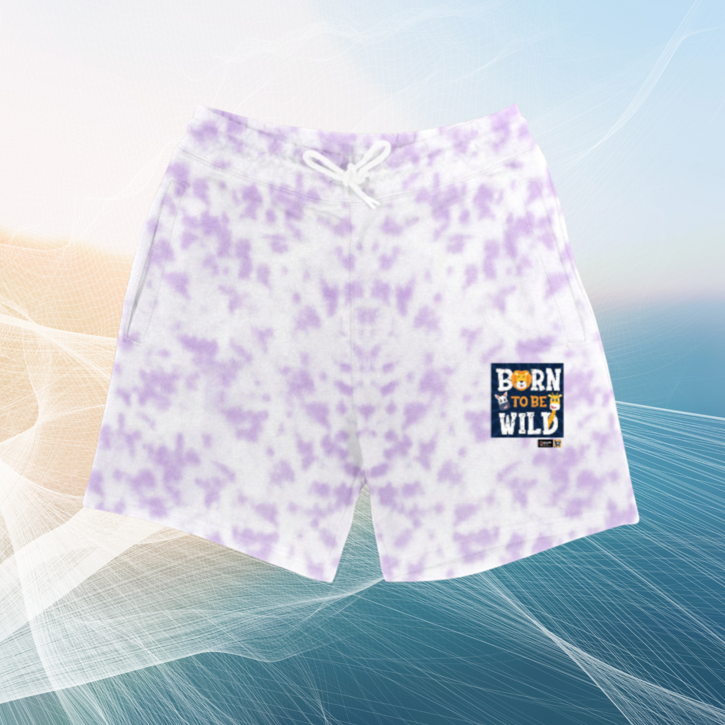 ๐ Born To Be Wild โ Tie-Dye Shorts