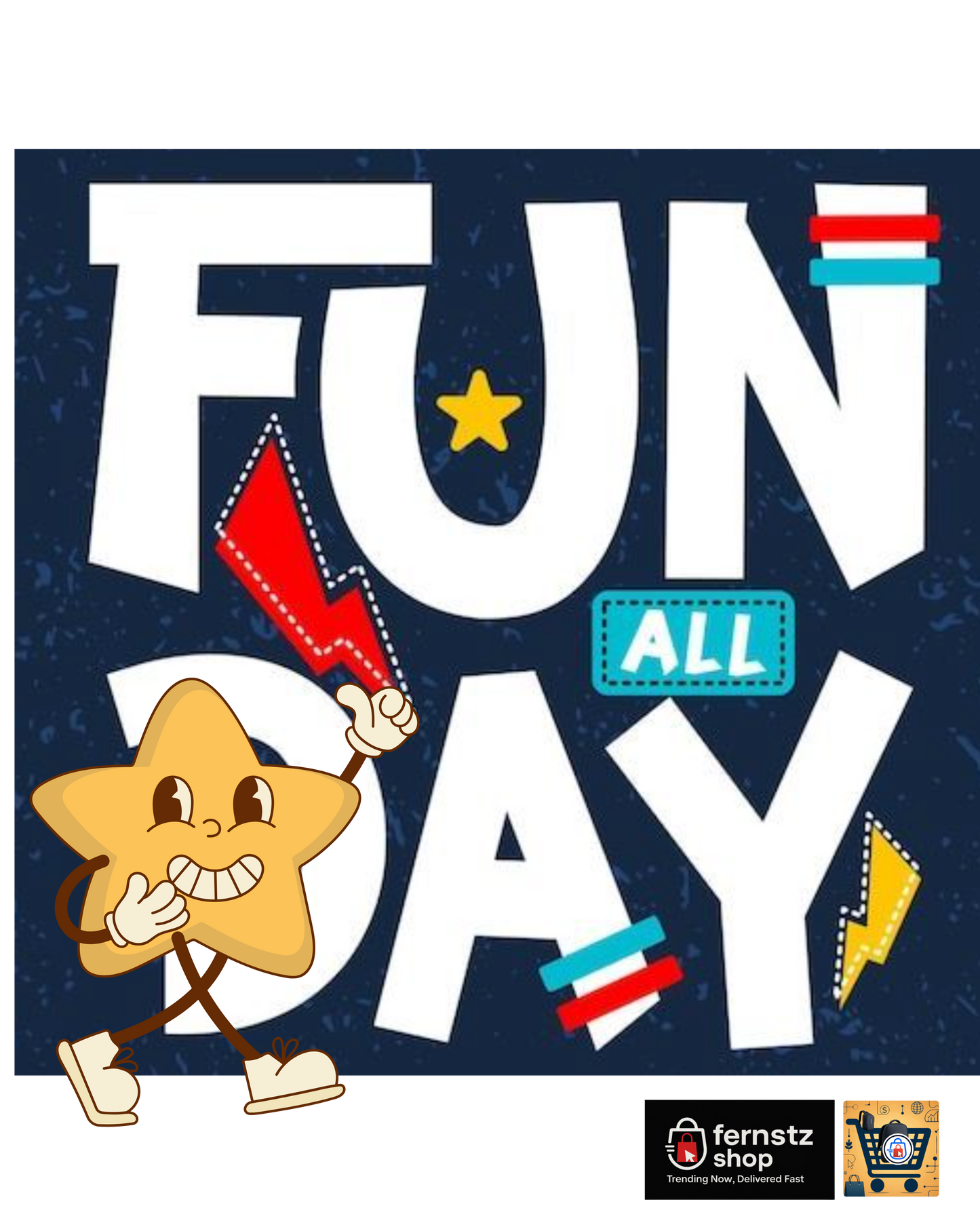 🛍️ Fun All Day AOP Drawstring Bag