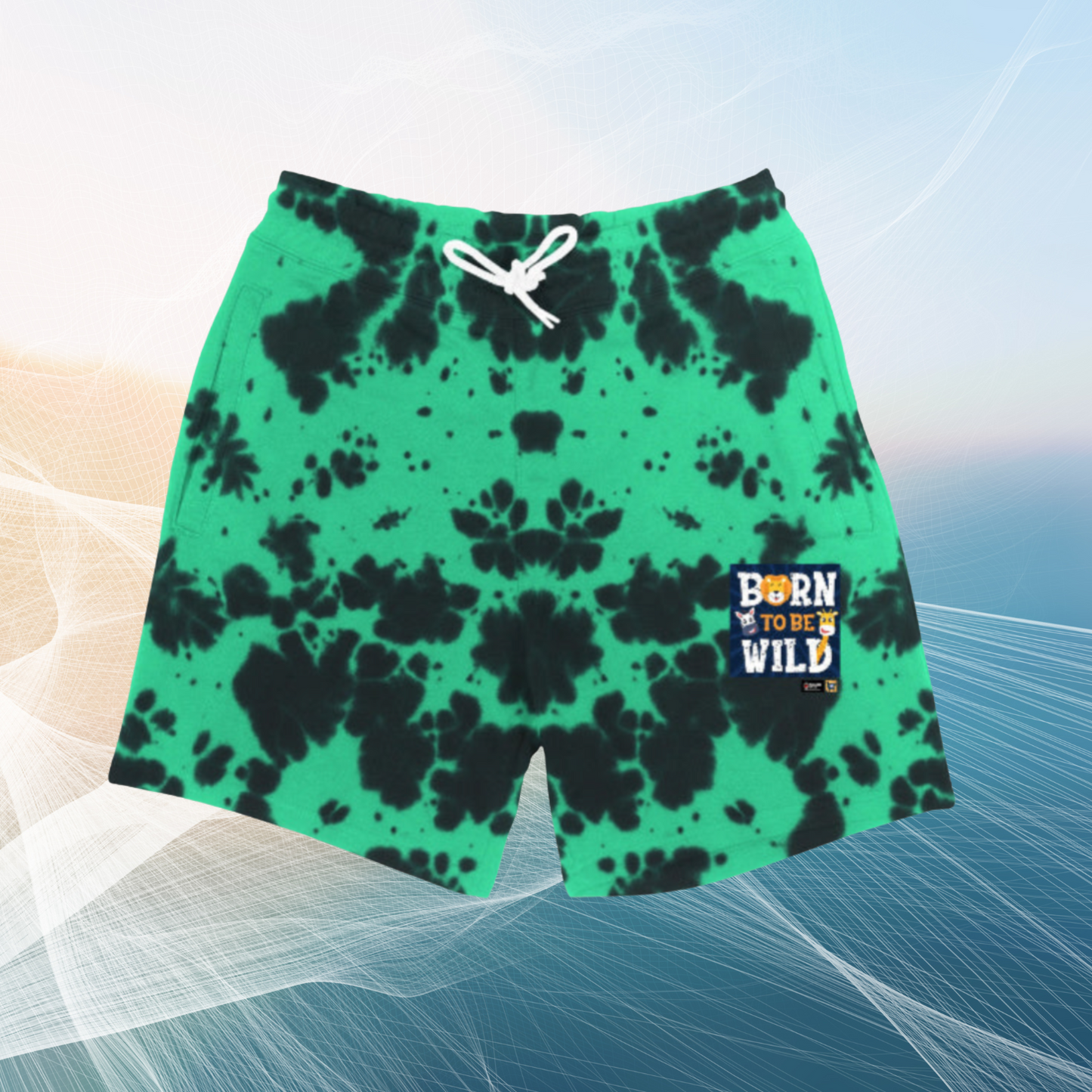 ๐ Born To Be Wild โ Tie-Dye Shorts