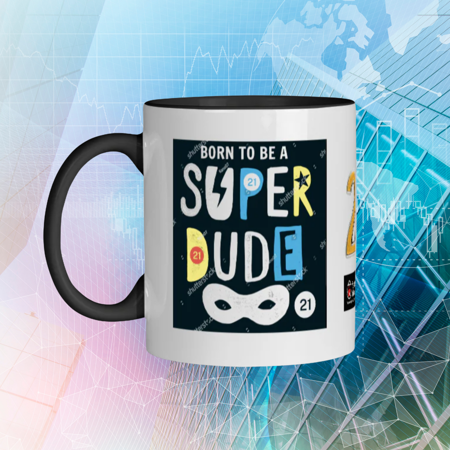 ☕ Super Dude 21 Magic Color Mug – 11 oz