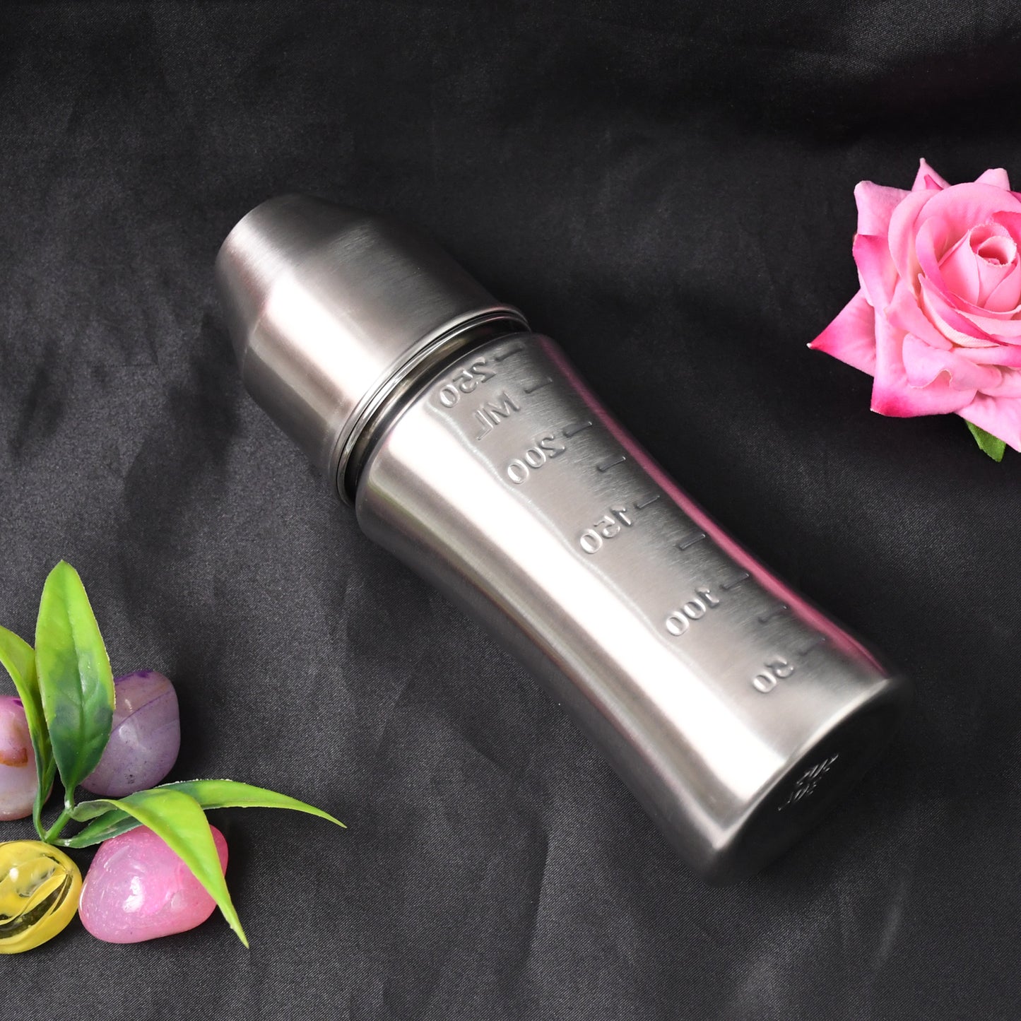 ๐ผ Ganesh Stainless Steel Baby Feeding Bottle โ 250 ml