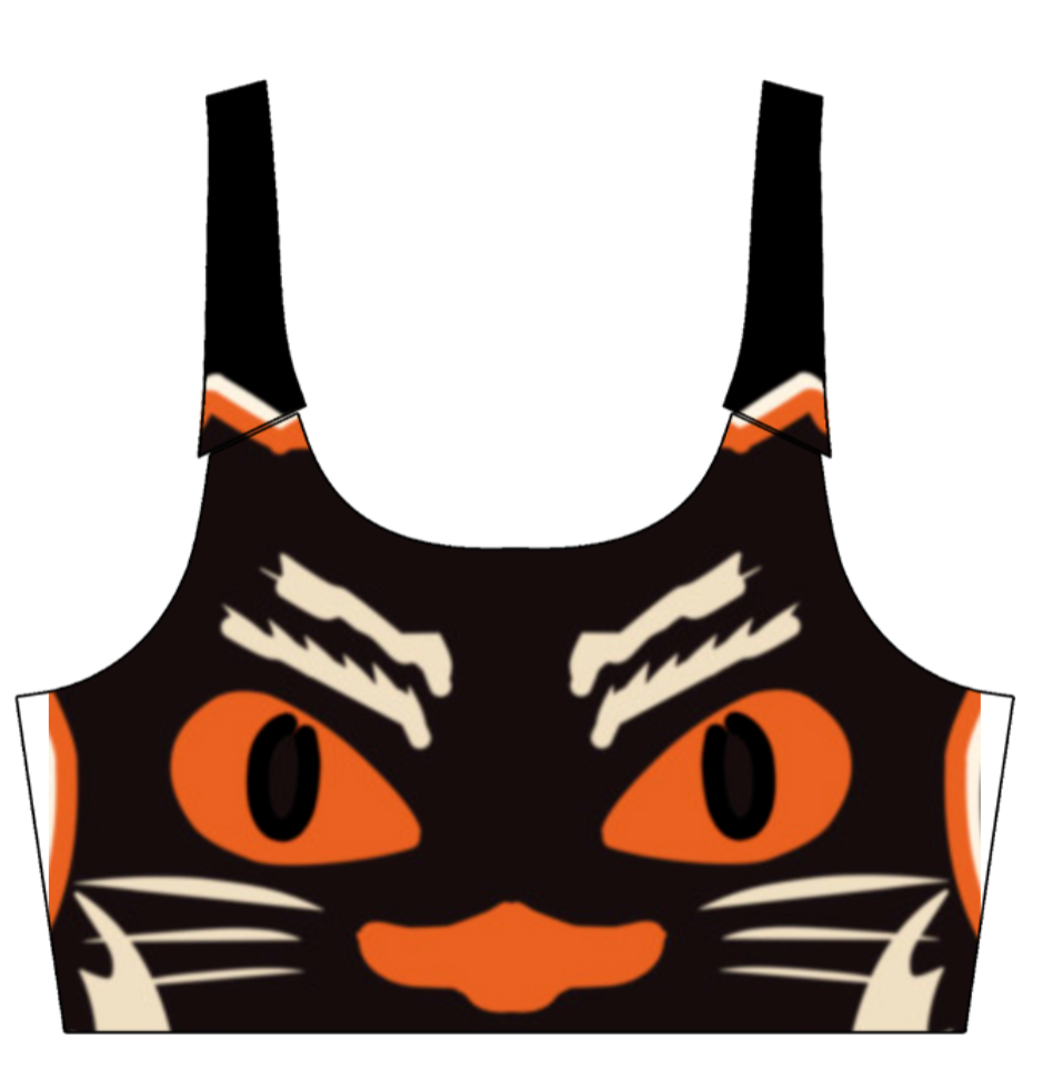 ๐ค Wild Eyes AOP Sports Bra