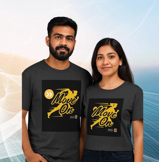 π Move On Premium Oversized T-Shirt β Relaxed. Bold. Effortless.