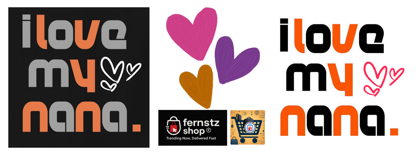 ❤️ I Love Nana Mug – 11 oz
