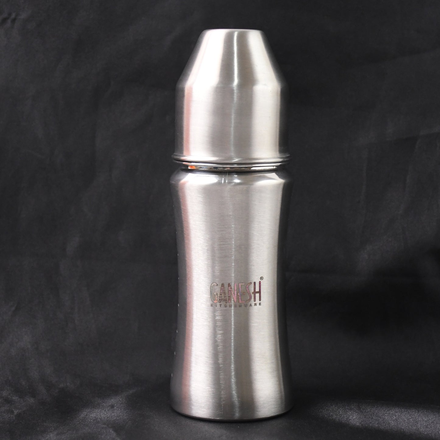๐ผ Ganesh Stainless Steel Baby Feeding Bottle โ 250 ml