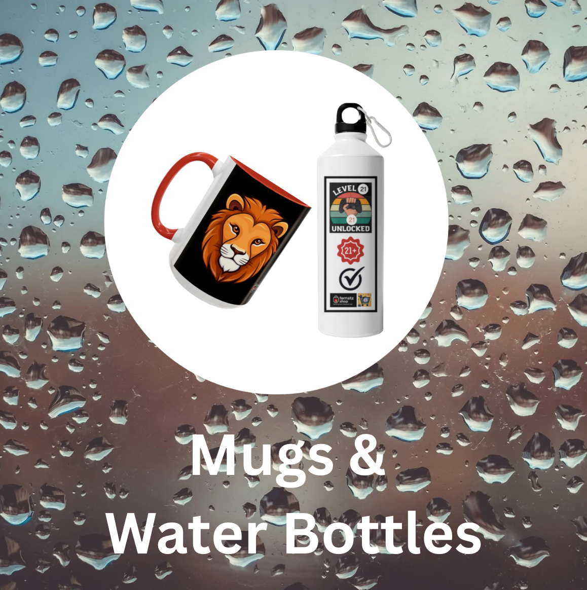 🛍️ Mugs & Water Bottles – Sip, Hydrate, Repeat ☕💧
