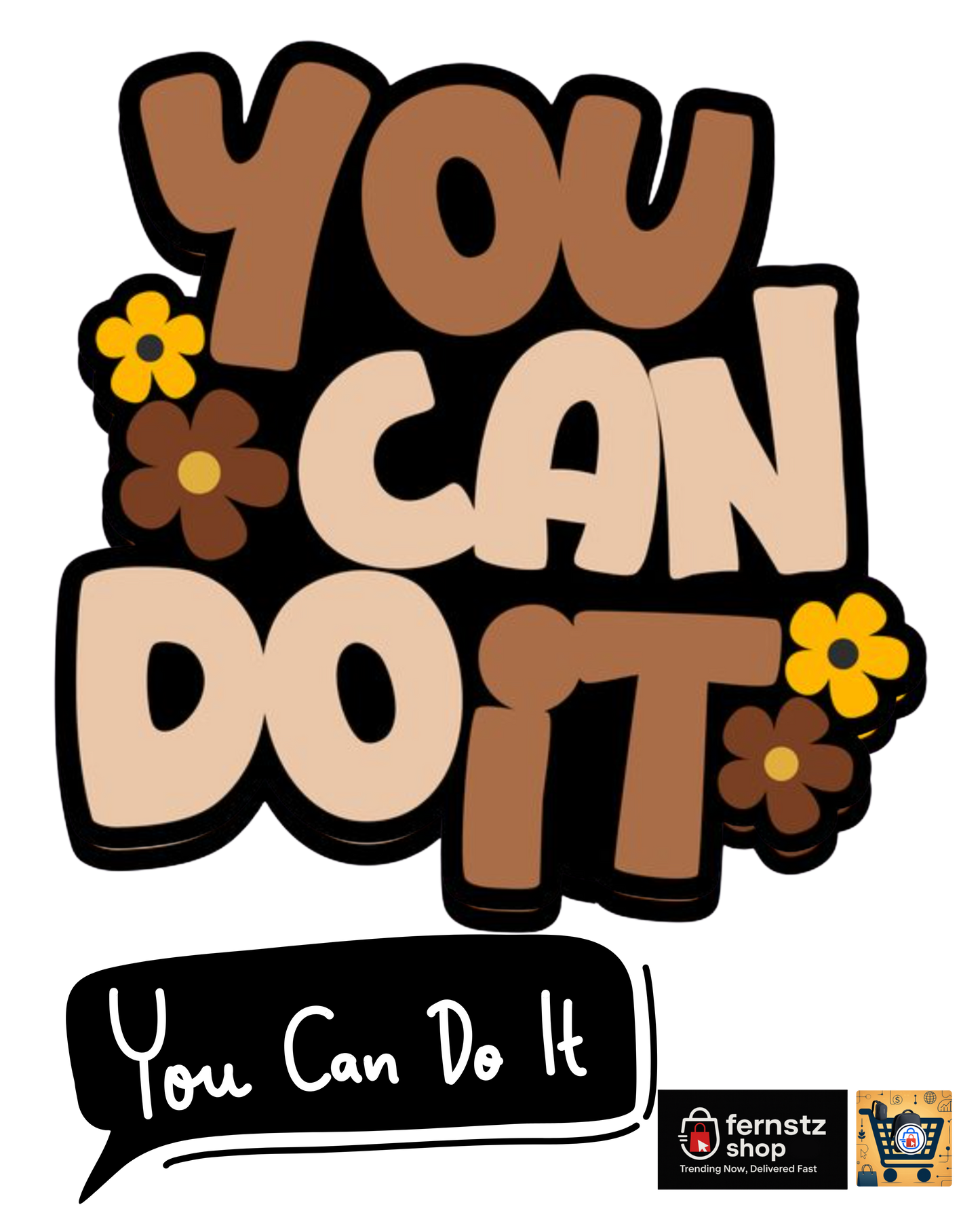 🧥 You Can Do It – Women’s Cropped Hoodie