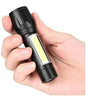 10W Rechargeable LED Torch Waterproof Pocket Size