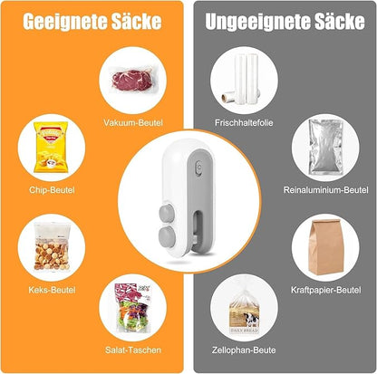 Portable Mini Sealing Machine 2 in 1 USB