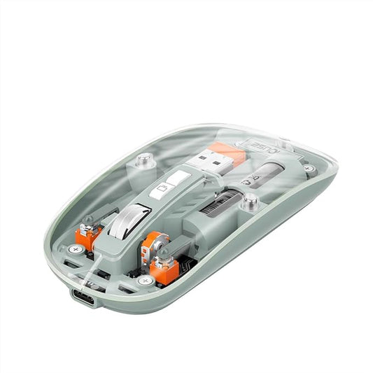 Transparent Mouse - BT,USB & Wireless