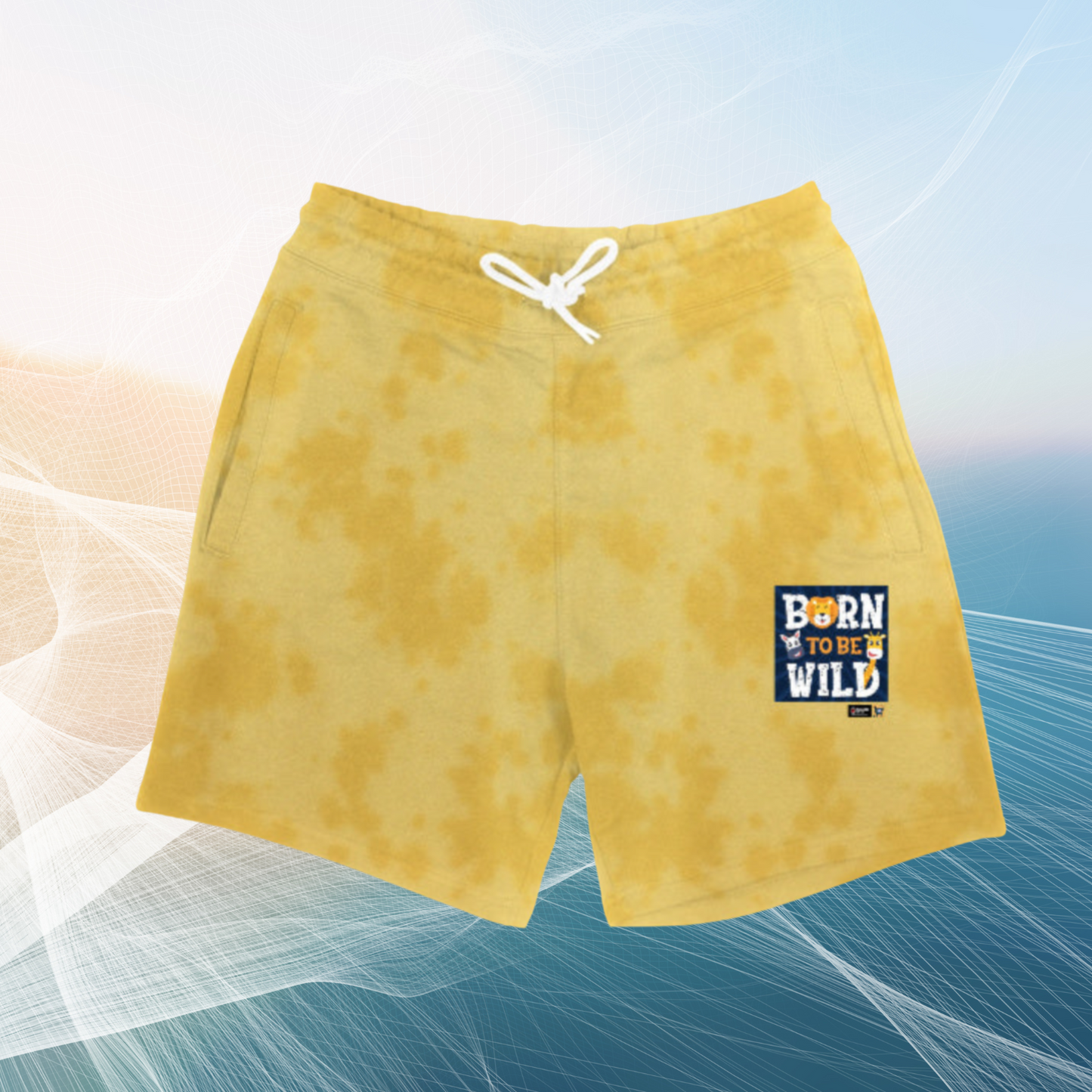 🌈 Born To Be Wild – Tie-Dye Shorts