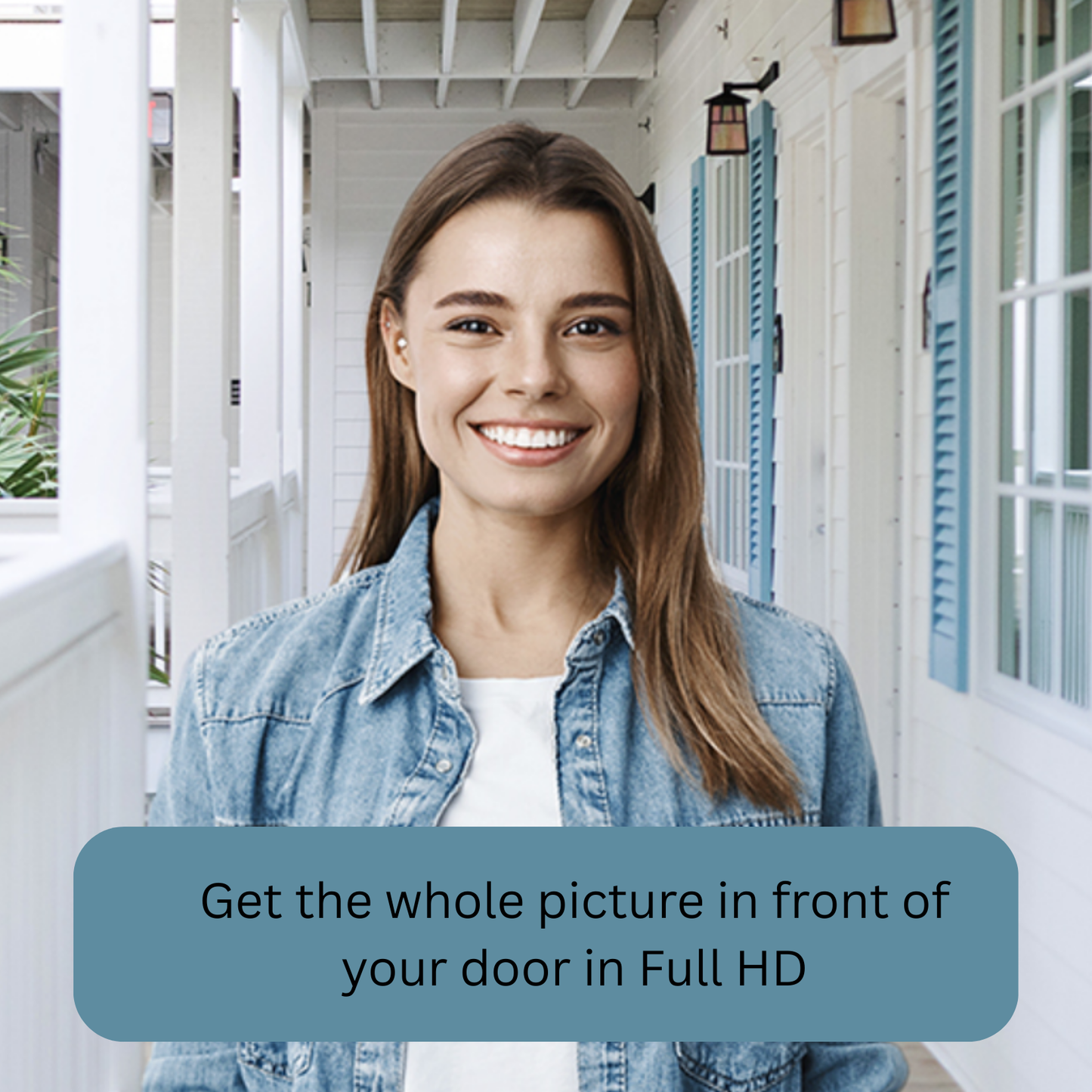 🛡️ Ezviz DP2 Wire-Free Peephole Smart WiFi Doorbell