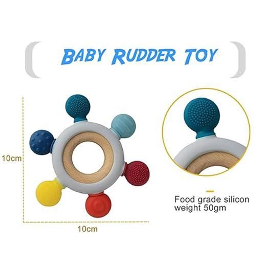 Silicone Baby Teether – Soothing & Safe for Little Gums