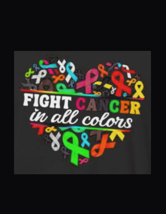 Colors of Hope Women's Half Sleeve Round Neck T-Shirt