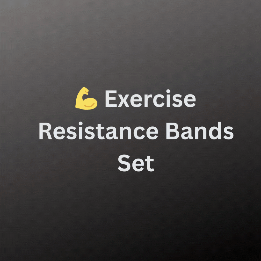 💪 5-Exercise Resistance Bands Set