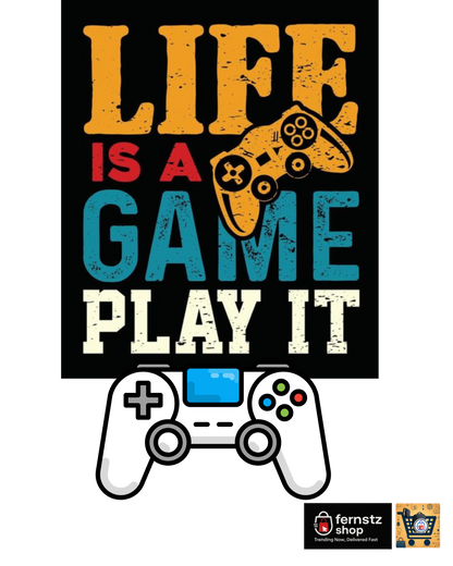 👕 Life is a Game Play It – Girl’s Crew Neck T-Shirt