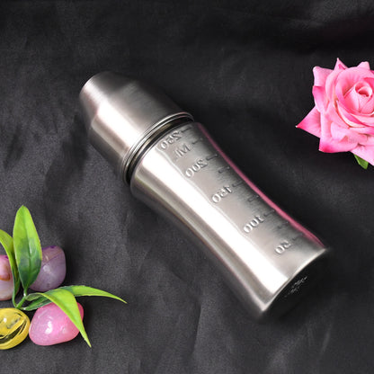 🍼 Ganesh Stainless Steel Baby Feeding Bottle – 250 ml