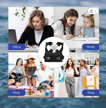 Adjustable Back Posture Corrector Belt -Women & Men