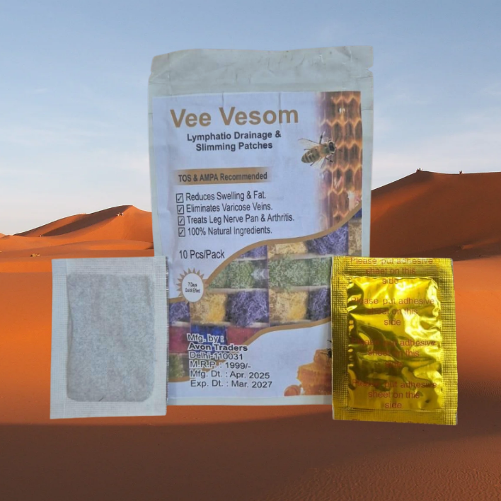 Bee Venom Lymphatic Drainage & Slimming Patches (10 Patches)