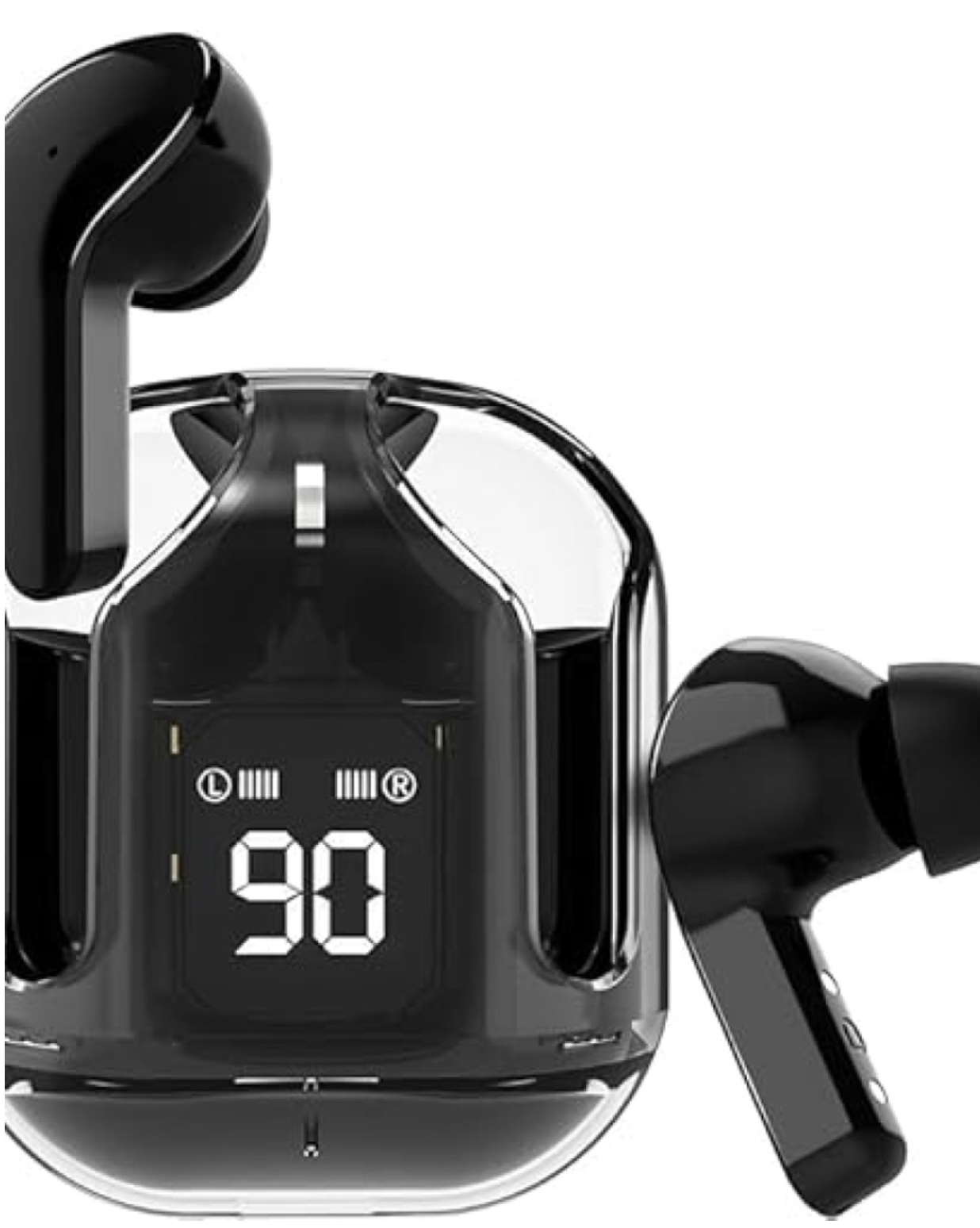 Crystal Wireless Earbuds black