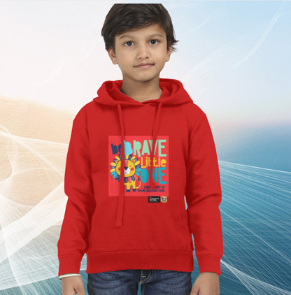 🧒 Brave Little One Kids Hoodie