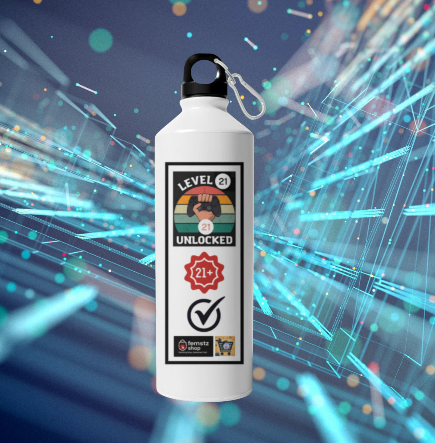 🥤 LEVEL 21 UNLOCKED Sipper Bottle | 750 ml