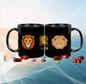 🦁 LION KING Black Coffee Mug