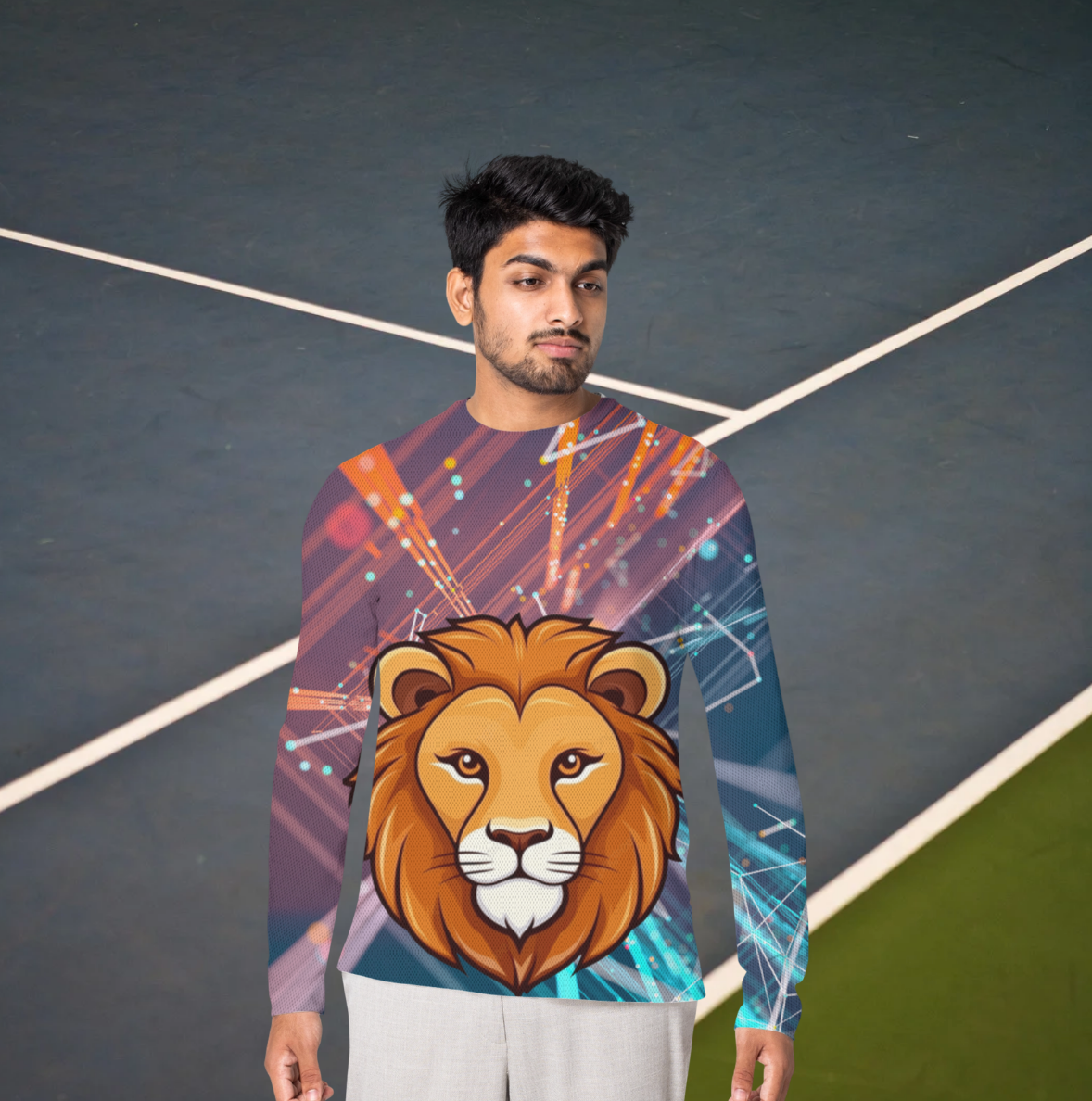 🏍️ Men’s AOP Bike Rider T-shirt Active-ware