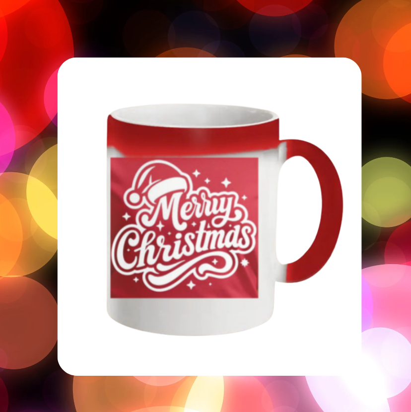 🎄 Christmas Magic Red Coffee Mug – Heat Reveal