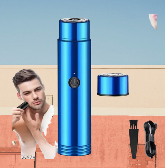 🪒 Mini Electric Shaver Pocket Size Waterproof – Men & Women