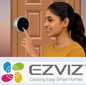 🛡️ Ezviz DP2 Wire-Free Peephole Smart WiFi Doorbell