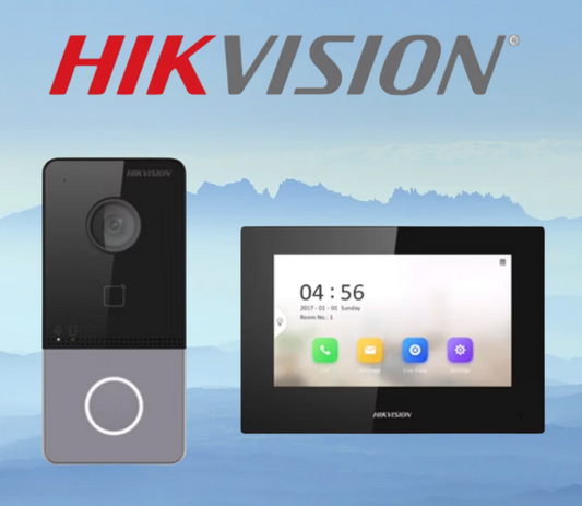 🏠 Smart Villa Door Station & 7” Indoor Network Intercom System