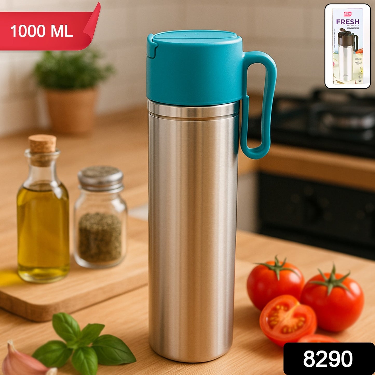 Stainless Steel Fresh Oil Pourer Bottle