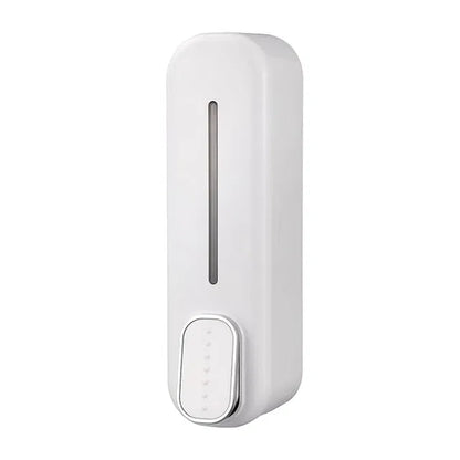 Wall Mount Hand Liquid Dispenser for Bathroom - White