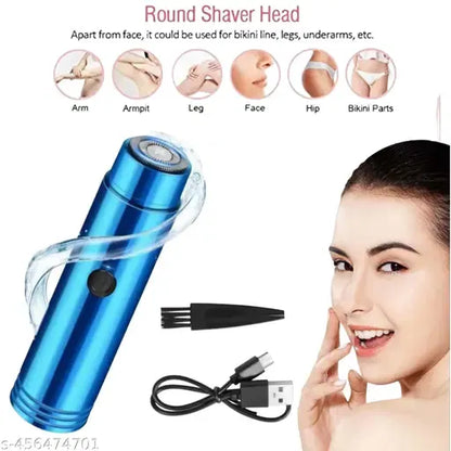 Mini Electric Shaver Pocket Size Waterproof -Men & Women