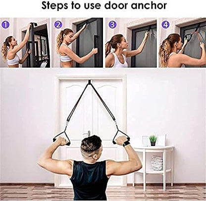💪 5-Exercise Resistance Bands Set