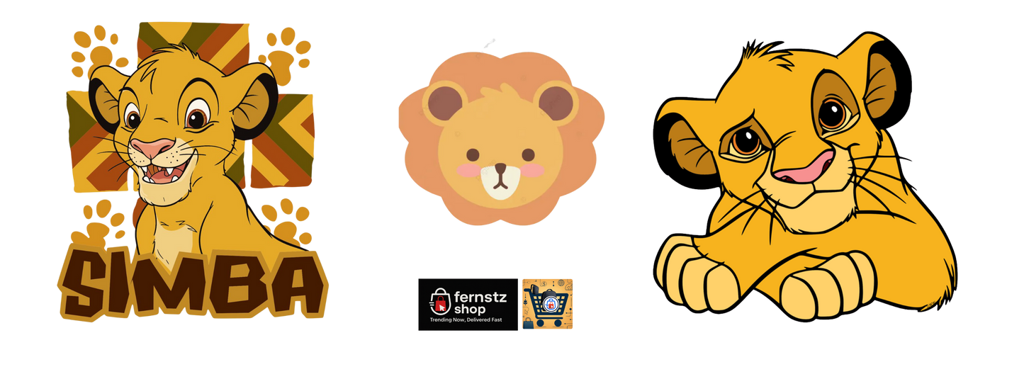 🦁 SIMBA AOP Kids Sweatshirt