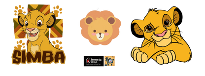 🦁 SIMBA AOP Kids Sweatshirt